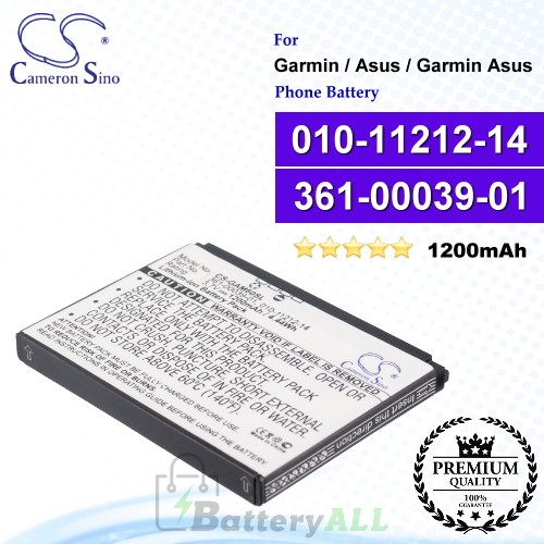 CS-GAM60SL For Garmin / Asus / Garmin Asus Phone Battery Model 010-11212-14 / 361-00039-01