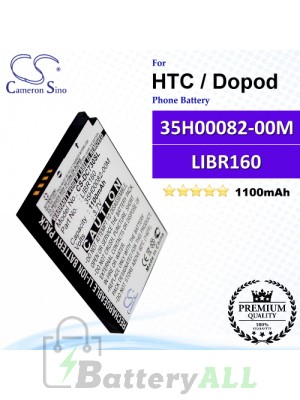 CS-DC730SL For HTC / Dopod Phone Battery Model 35H00082-00M / LIBR160
