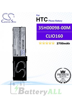 CS-DX9500SL For HTC Phone Battery Model 35H00098-00M / CLIO160