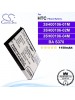 CS-HDE160SL For HTC Phone Battery Model 35H00106-01M / 35H00106-02M / BA S370 / DREA160