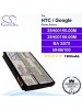 CS-HTA810SL For HTC / Google Phone Battery Model 35H00155-00M / 35H00156-00M / BA S570 / BH06100