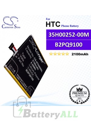 CS-HTA900SL For HTC Phone Battery Model 35H00252-00M / B2PQ9100