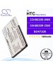 CS-HTD606XL For HTC Phone Battery Model 35H00209-04M / 35H00209-25M / BO47100