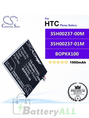 CS-HTD626SL For HTC Phone Battery Model 35H00237-00M / 35H00237-01M / B0PKX100 / BOPKX100