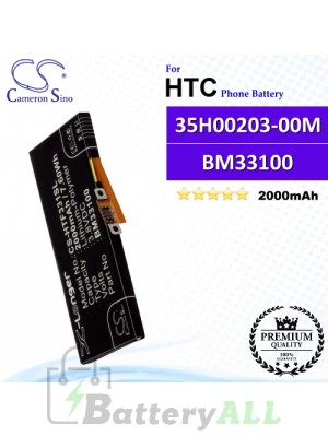 CS-HTF331SL For HTC Phone Battery Model 35H00203-00M / BM33100