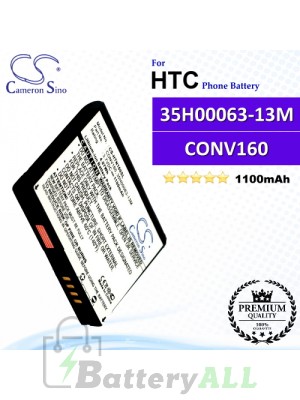 CS-HTN160SL For HTC Phone Battery Model 35H00063-13M / CONV160