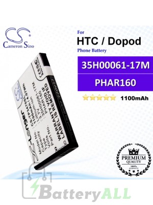 CS-TP3470SL For HTC / Dopod Phone Battery Model 35H00061-17M / PHAR160