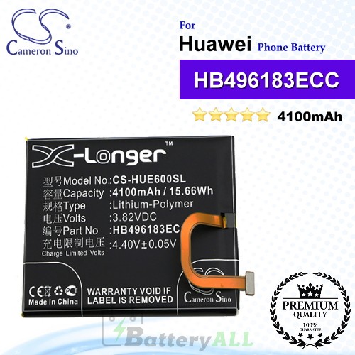 CS-HUE600SL For Huawei Phone Battery Model HB496183ECC