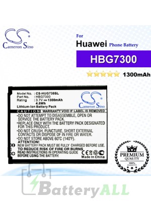 CS-HUG730SL For Huawei Phone Battery Model HBG7300