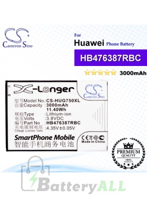 CS-HUG750XL For Huawei Phone Battery Model HB476387RBC