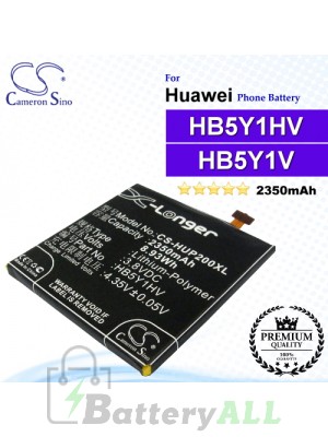 CS-HUP200XL For Huawei Phone Battery Model HB5Y1HV / HB5Y1V