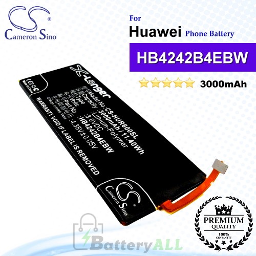 CS-HUR600SL For Huawei Phone Battery Model HB4242B4EBW