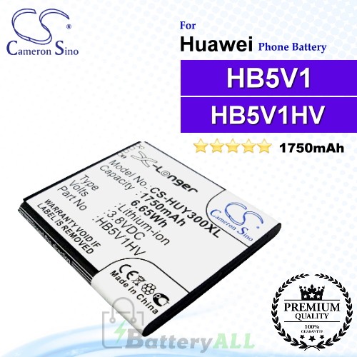CS-HUY300XL For Huawei Phone Battery Model HB5V1 / HB5V1HV