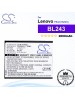 CS-BLK500SL For Lenovo Phone Battery Model BL243