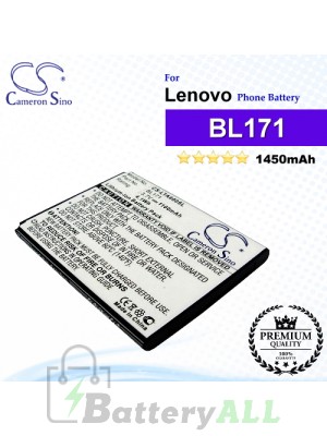 CS-LTA600SL For Lenovo Phone Battery Model BL171