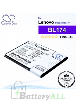 CS-LVA310SL For Lenovo Phone Battery Model BL174