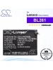 CS-LVK500SL For Lenovo Phone Battery Model BL261