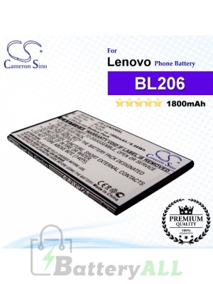 CS-LVN206SL For Lenovo Phone Battery Model BL206