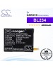 CS-LVP700SL For Lenovo Phone Battery Model BL234