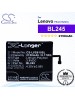 CS-LVS610SL For Lenovo Phone Battery Model BL245