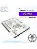 CS-LVS820SL For Lenovo Phone Battery Model BL210
