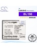 CS-LVS880XL For Lenovo Phone Battery Model BL198