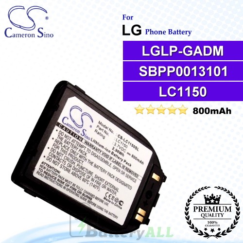 CS-LC1150SL For LG Phone Battery Model LGLP-GADM / SBPP0013101