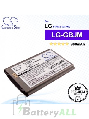 CS-LCU575SL For LG Phone Battery Model LG-GBJM