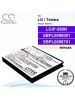 CS-LGC900SL For LG Phone Battery Model LGIP-580N / SBPL0098001 / SBPL0098701