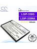 CS-LGD330SL For LG Phone Battery Model LGIP-330NA