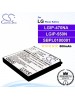 CS-LGD510SL For LG Phone Battery Model LGIP-470NA / LGIP-550N / SBPL0100001