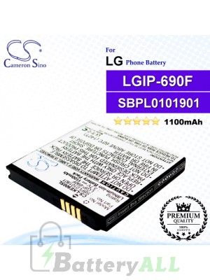 CS-LKE900SL For LG Phone Battery Model LGIP-690F / SBPL0101901