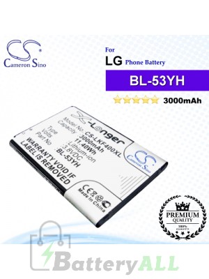 CS-LKF400XL For LG Phone Battery Model BL-53YH / EAC62378905