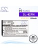 CS-LKP350SL For LG Phone Battery Model BL-42FN