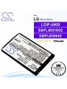 CS-LLX150SL For LG Phone Battery Model SBPL0081602 / LGIP-A900 / SBPL008440