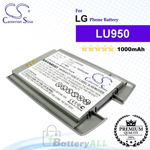CS-LU950SL For LG Phone Battery Model LU950