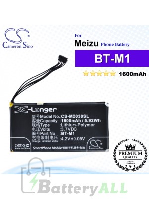 CS-MX030SL - Meizu Phone Battery Model BT-M1