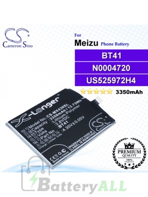 CS-MX430SL - Meizu Phone Battery Model BT41 / N0004720 / US525972H4