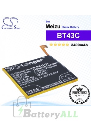 CS-MX431SL - Meizu Phone Battery Model BT43C