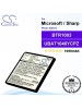 CS-MKS10SL For Microsoft Phone Battery Model BTR1003 / UBAT1046YCPZ