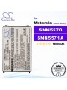 CS-MOV120SL For Motorola Phone Battery Model SNN5570 / SNN5571A