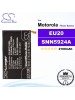 CS-MXT108SL For Motorola Phone Battery Model EU20 / SNN5924A