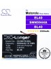 CS-MXT830SL For Motorola Phone Battery Model EL40 / SNN5944A