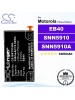 CS-MXT916SL For Motorola Phone Battery Model EB40 / SNN5910 / SNN5910A / SNN5910B