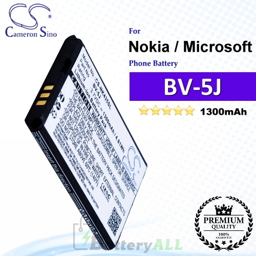 CS-NK435SL For Nokia / Microsoft Phone Battery Model BV-5J