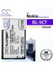 CS-NK5CTXL For Nokia Phone Battery Model BL-5CT