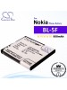 CS-NK5FSL For Nokia Phone Battery Model BL-5F