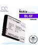 CS-NK6FSL For Nokia Phone Battery Model BL-6F