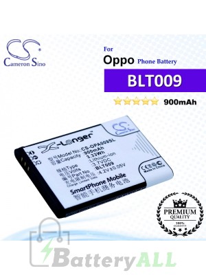 CS-OPA009SL For Oppo Phone Battery Model BLT009