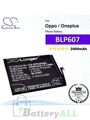 CS-OPA300SL For Oppo Phone Battery Model BLP607